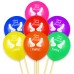 Воздушные шары Lovetoy Super Dick Forever Bachelorette Balloons 7 шт - фото 2