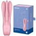 Вибростимулятор клитора и половых губ Satisfyer Threesome 1 Pink - фото