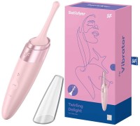 Точечный стимулятор с вибрацией Satisfyer Twirling Delight розовый