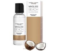 Смазка на силиконовой основе с ароматом кокоса MixGliss Beach Noix de Coco Coconut 50 мл