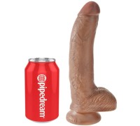 Фаллоимитатор с присоской King Cock with Balls 23 см