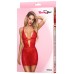 Сексуальное красное платье и трусики-стринги Candy Girl Desiree S/M - фото 3