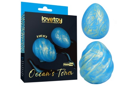 Набор вагинальных шариков без сцепки Ocean's Toner Egg Set 70 гр