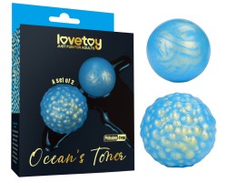 Набор вагинальных шариков без сцепки Ocean's Toner Egg Set 63 гр