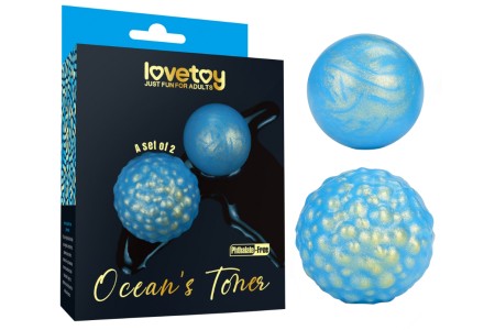 Набор вагинальных шариков без сцепки Ocean's Toner Egg Set 63 гр