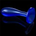 Стимулятор простаты Lovetoy Flawless Clear Prostate Plug синего цвета 15 см - фото 3