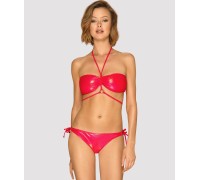 Мерцающий купальник с лифом-бандо Coralya S