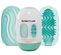 Двустороннее яйцо-мастурбатор Pretty Love Twist Angel Cupid-X