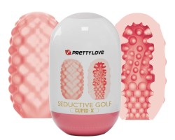 Двустороннее яйцо-мастурбатор Pretty Love Seductive Golf Cupid-X