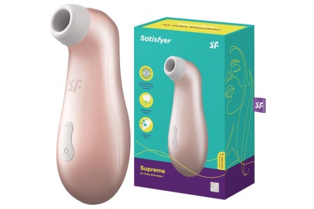 Вакуумно-волновой бесконтактный стимулятор клитора Satisfyer Supreme