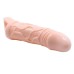 Увеличивающая насадка на пенис с петлей под мошонку телесного цвета Penis Sleeve Brayden + 3 см - фото 4