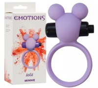 Эрекционное виброкольцо Emotions Minnie Purple