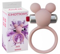 Эрекционное виброкольцо Emotions Minnie Light Pink