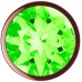 Анальная пробка Diamond Emerald Shine S розовое золото - фото 2