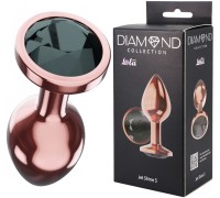 Анальная пробка Diamond Jet Shine S розовое золото