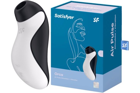 Вакуумно-волновой стимулятор клитора с вибрацией Satisfyer Orca