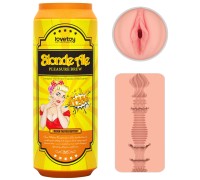 Мастурбатор-вагина в форме пивной банки Pleasure Brew Blond Ale