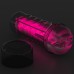 Прозрачный мастурбатор светящийся в темноте Lumino Play Pink Glow Masturbator - фото 4