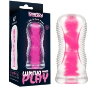 Светящийся в темноте мастурбатор Lumino Play Pink Glow Masturbator