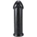 Черный фаллоимитатор с ярко выраженной головкой X-Men Butt Plug 26 см - фото 4