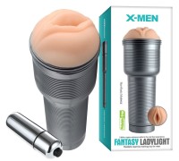 Мастурбатор в колбе с вибрацией X-Men Fantasy Ladylight