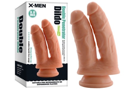 Двойной фаллоимитатор X-Men Double Penetrator Dildo