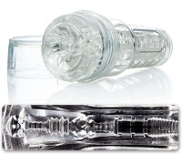 Прозрачная вагина-мастурбатор Fleshlight Crystal Go Torque
