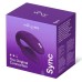 Смарт-вибромассажер для пар We-Vibe Sync 2 фиолетовый - фото 9