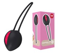 Шарик вагинальный Fun Factory Smartball Uno черно-малиновый