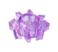 Тянущееся фиолетовое кольцо для эрекции Toyfa