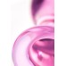 Стеклянная анальная втулка розовая 10 см - фото 3
