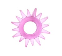 Эластичное розовое кольцо для эрекции Toyfa