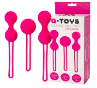 Набор вагинальных шариков A-Toys со смещенным центром тяжести 