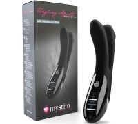 Вибратор Mystim Tingling Apart eStim чёрного цвета