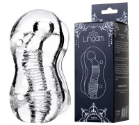 Прозрачный мастурбатор Lingam Indira 