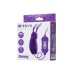 Фиолетовое виброяйцо A-Toys Bunny - фото 4