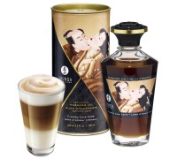 Разогревающее массажное масло Shunga Creamy Love Latte c ароматом сливочного латте 100 мл