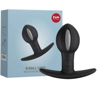 Пробка для ношения со смещенным центром тяжести Fun Factory B Ball Uno черно-серая
