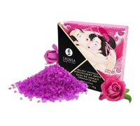 Соль мёртвого моря Shunga Moonlight Bath Aphrodisia с цветочным ароматом 75 гр