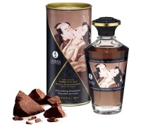 Разогревающее массажное масло Shunga Intoxicating Chocolate c ароматом шоколада 100 мл