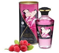 Разогревающее массажное масло Shunga Raspberry Feeling c ароматом малины 100 мл