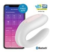 Смарт-стимулятор для пар Satisfyer Partner Double Joy белый