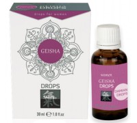 Возбуждающие капли для женщин Shiatsu Geisha 30 мл