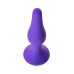 Классическая фиолетовая анальная пробка A-Toys Small - фото 3