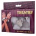Металлические наручники с белым мехом Theatre - фото 3