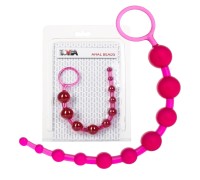 Длинная анальная цепочка ToyFa Anal Beads 30 см