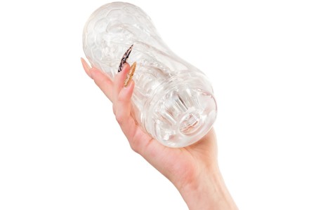 Прозрачный мастурбатор A-Toys Jelf