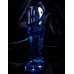 Синий фаллоимитатор из стекла Sexus Glass 13 см - фото 3