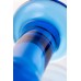 Синий фаллоимитатор из стекла Sexus Glass 13 см - фото 6