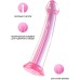 Розовый фаллоимитатор Jelly Dildo XL Toyfa Basic 22 см - фото 7